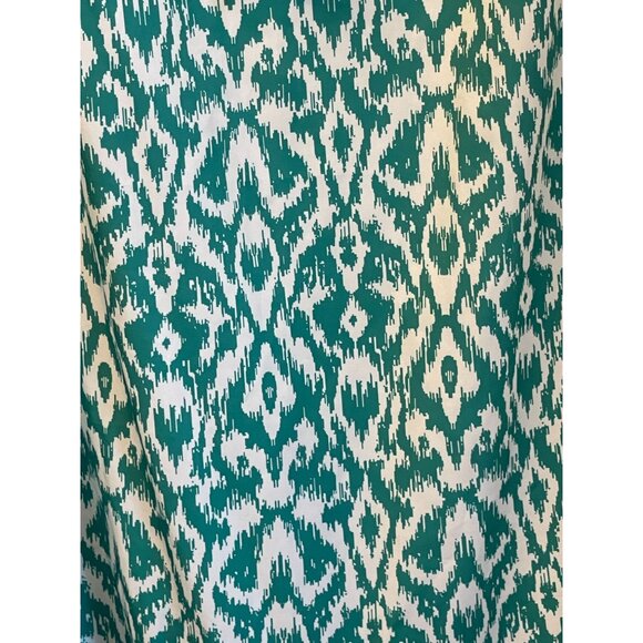 Women's Summer Boho Maxi Vintage Printed V Neck Ruffle Hem Lightweight Flowy Dre - Picture 3 of 4